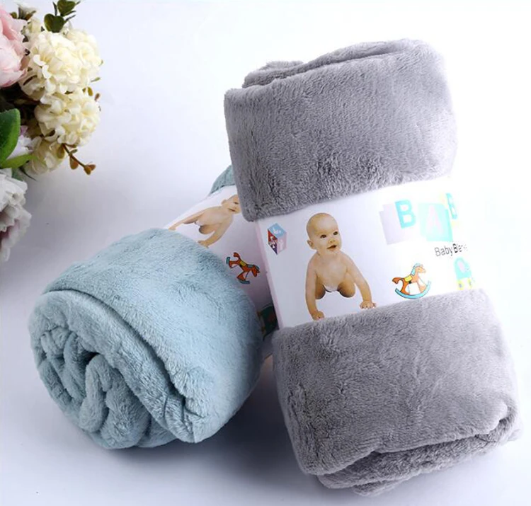 china suppliers baby products reborn baby 100%polyester knitted  coral fleece throw blanket factory china cheap wholesale