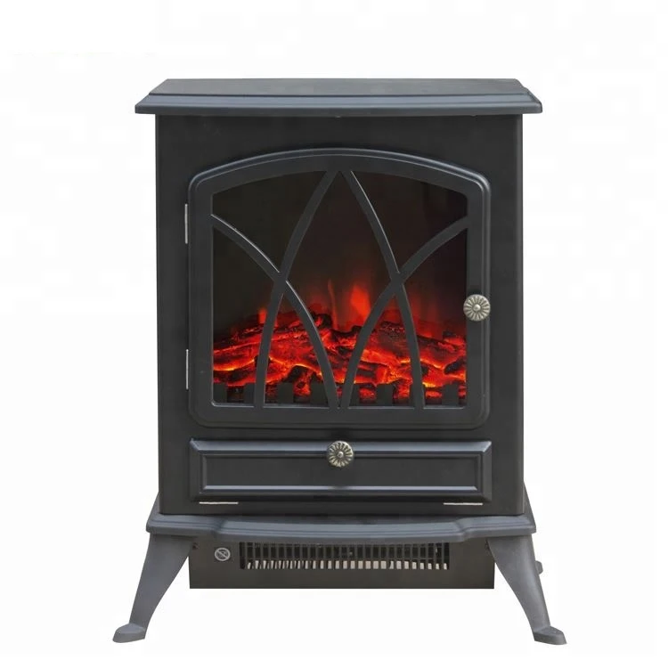 2019 New freestanding indoor electric cozy grate ceramic heater fireplace