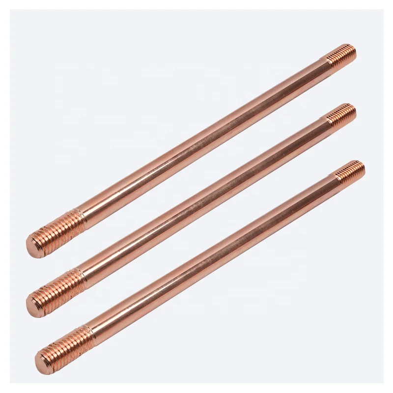 Earthing And Lightning Protection System Copper bonded earth Rod,Copper clad steel rod,Ground rods