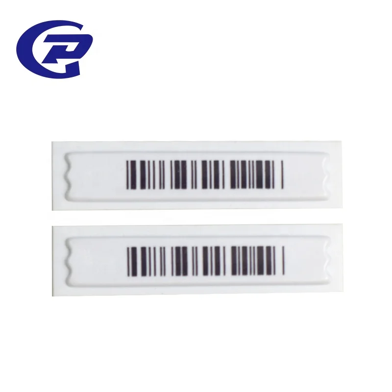 Wholesale EAS AM 58KHz Anti Theft Adhesive Barcode Soft Labels Tag For Supermarket