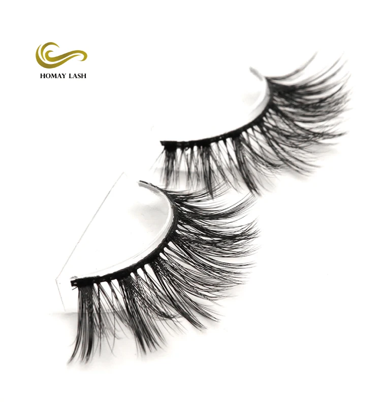 Mink Lashes  Fluffy Volume False Eyelashes Natural Look Reusable 100% Handmade
