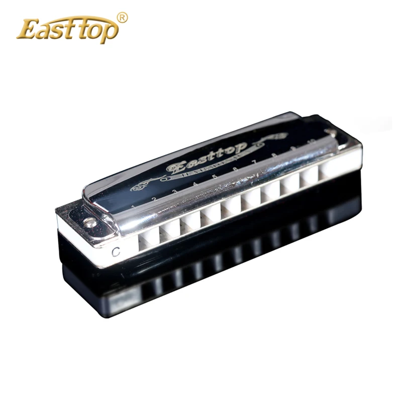 
EASTTOP brand 10 holes beautiful easttop diatonic harmonica 