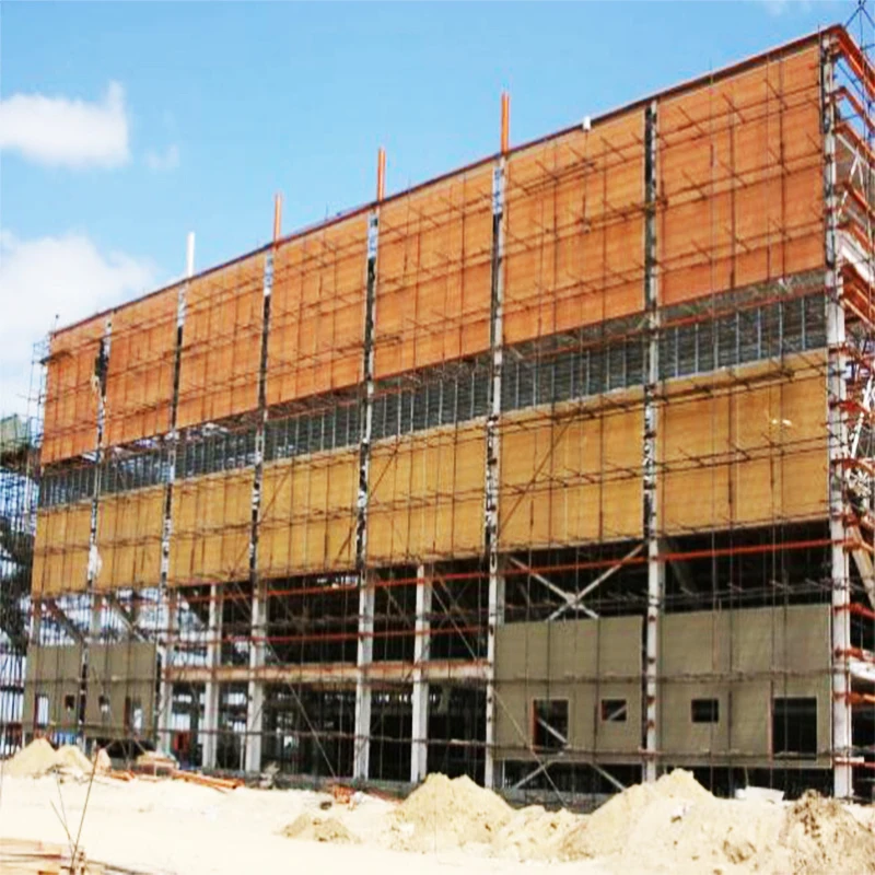 Steel connector for prefabricated steel structure stadium