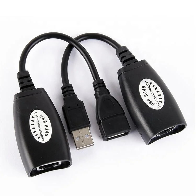 USB-RJXT USB RJ45 Extension Adapter up to 150ft length