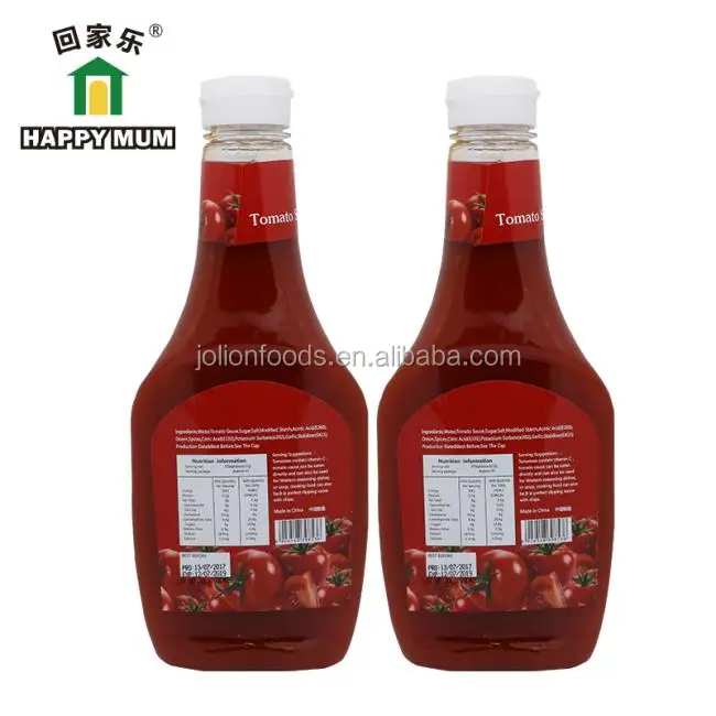 Yummy Natural BRC 320G Tomato Sauce Factory Since 1998s