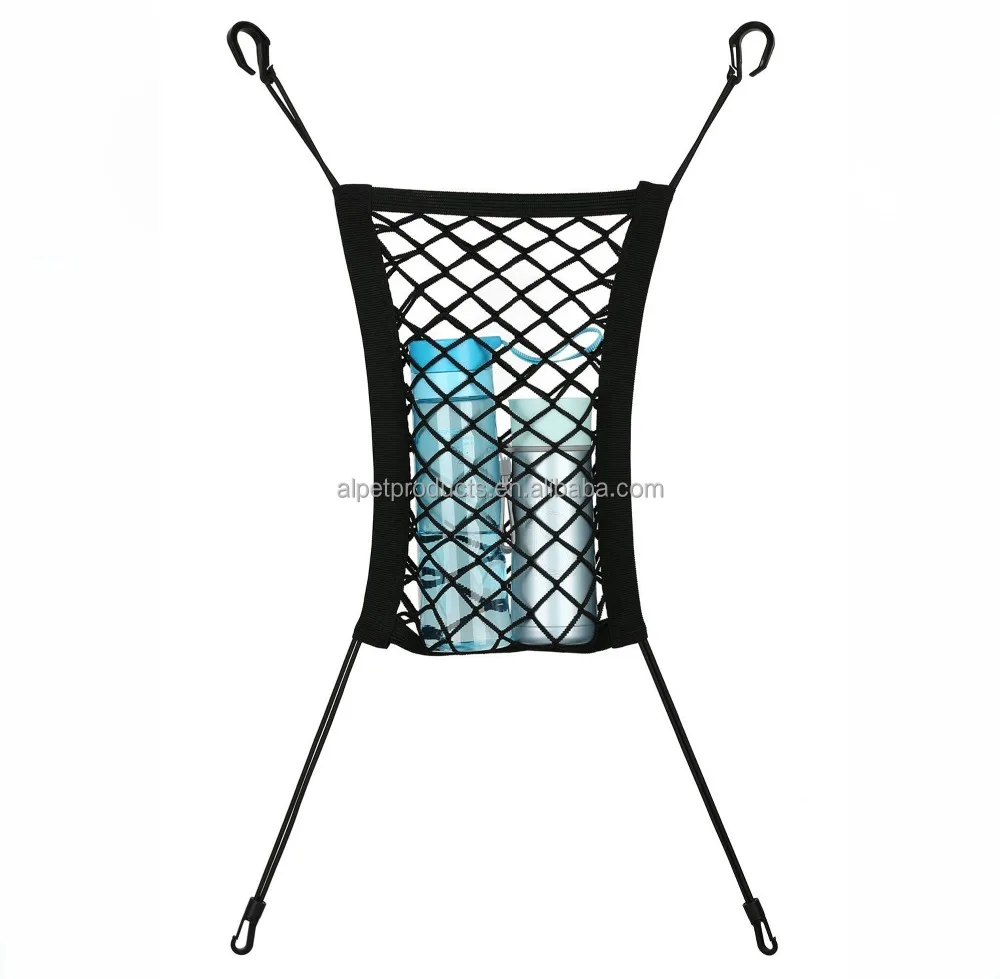 Dog Car Storage Backseat Barrier Fence Net Organizer