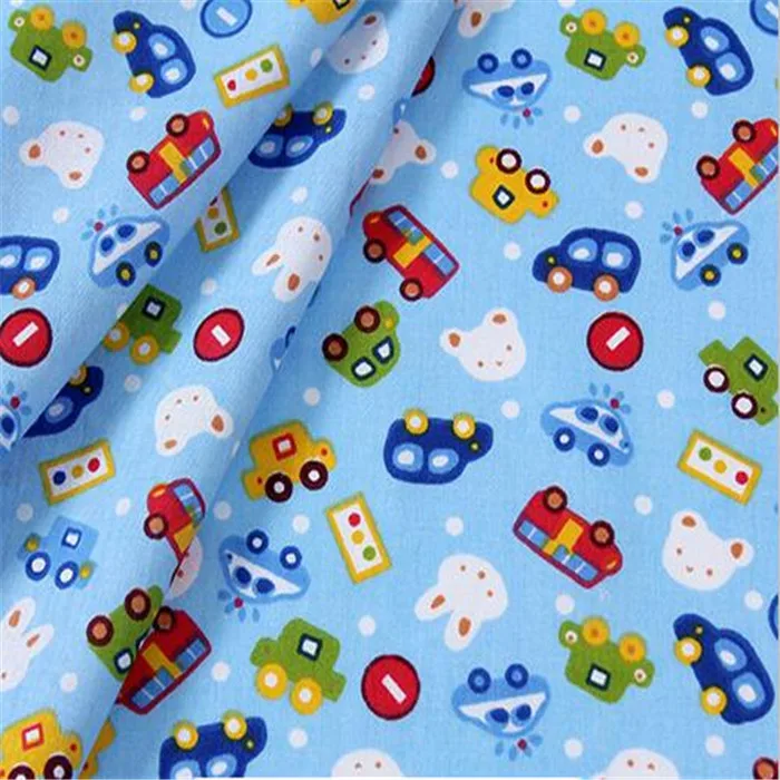 40s*40s wholesale 100% cotton fabric children prints , cartoon digital printing pattern cloth