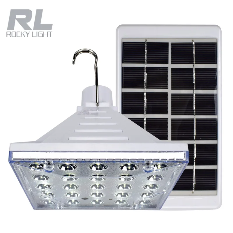 Solar Light Bulb 15W Solar Powered Energy Lamp LED Light With Solar Panel
