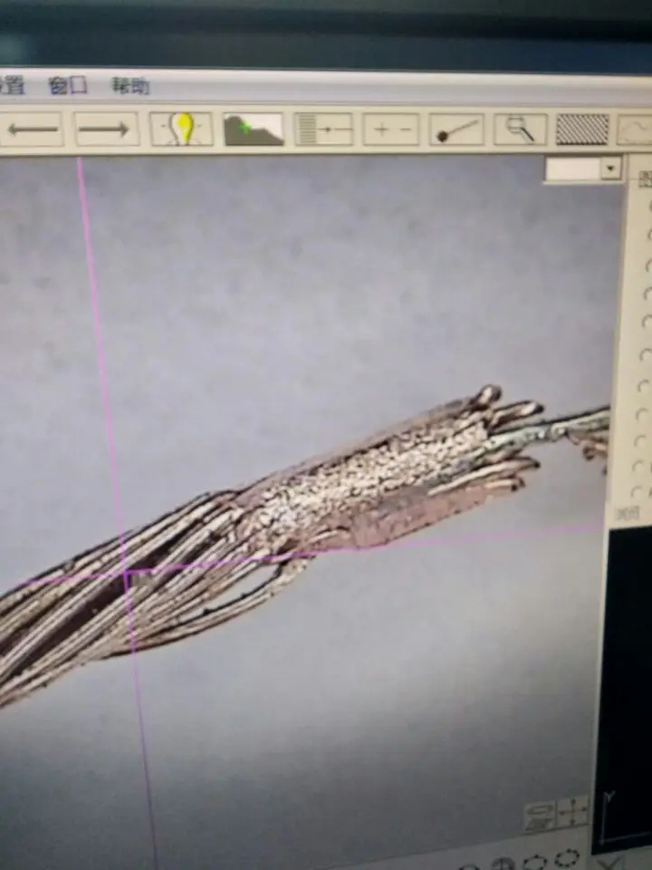 Platinum wire resistor unit and multi strand copper wire spot welding