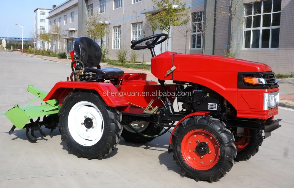 12hp электрический запуск многоцелевой ферма мини-трактор