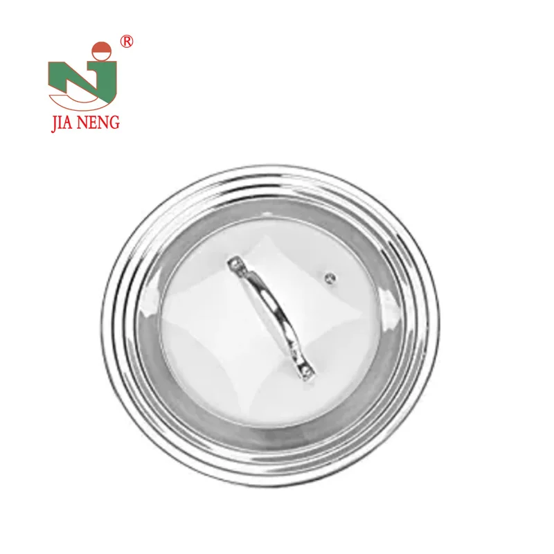 Универсальная крышка из нержавеющей стали и стекла, подходит для всех кастрюль и сковородок 7-12 дюймов, сменная Крышка для сковороды и крышка для посуды