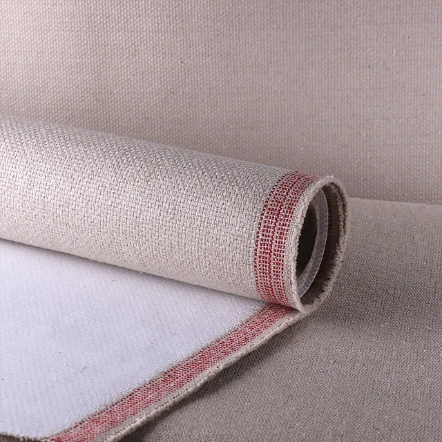 Artist linen canvas roll blend with cotton,roll canvas for oil and acrylic painting