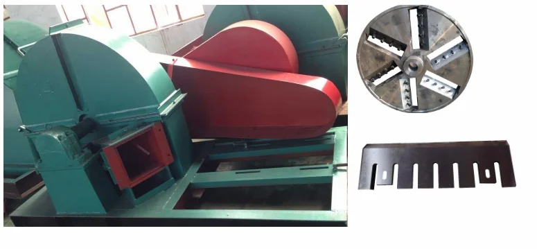 Wood chopping machine