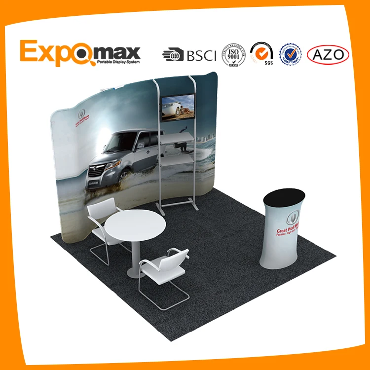 Trade show customized portable exhibition design event display booth
