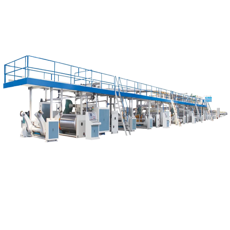 2 PLY Corrugated Cardboard Making Machine In Carton Plant