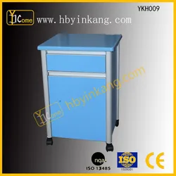 PP material factory offered hospital bedside cabinet  ,medical table for patient ,storage box