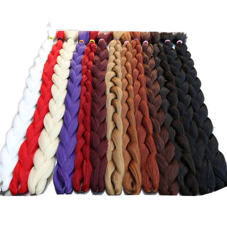 
synthetic hair factory yaki jumbo braiding hair 