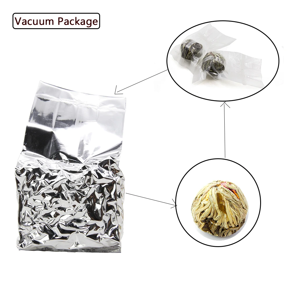 Guangdong Guangzhou Runming Tea Co.,ltd Packaging Organic Artistic Flavored Blooming Flower Tea Balls Accessories Chrysanthemum