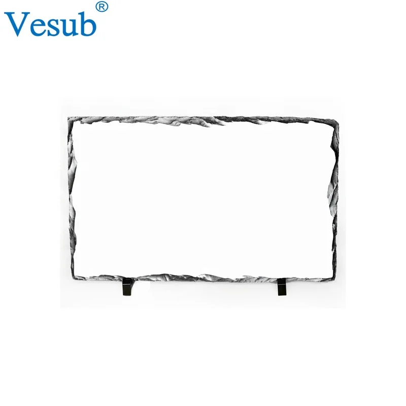 Sublimation Slate Photo Frame Wall Clock