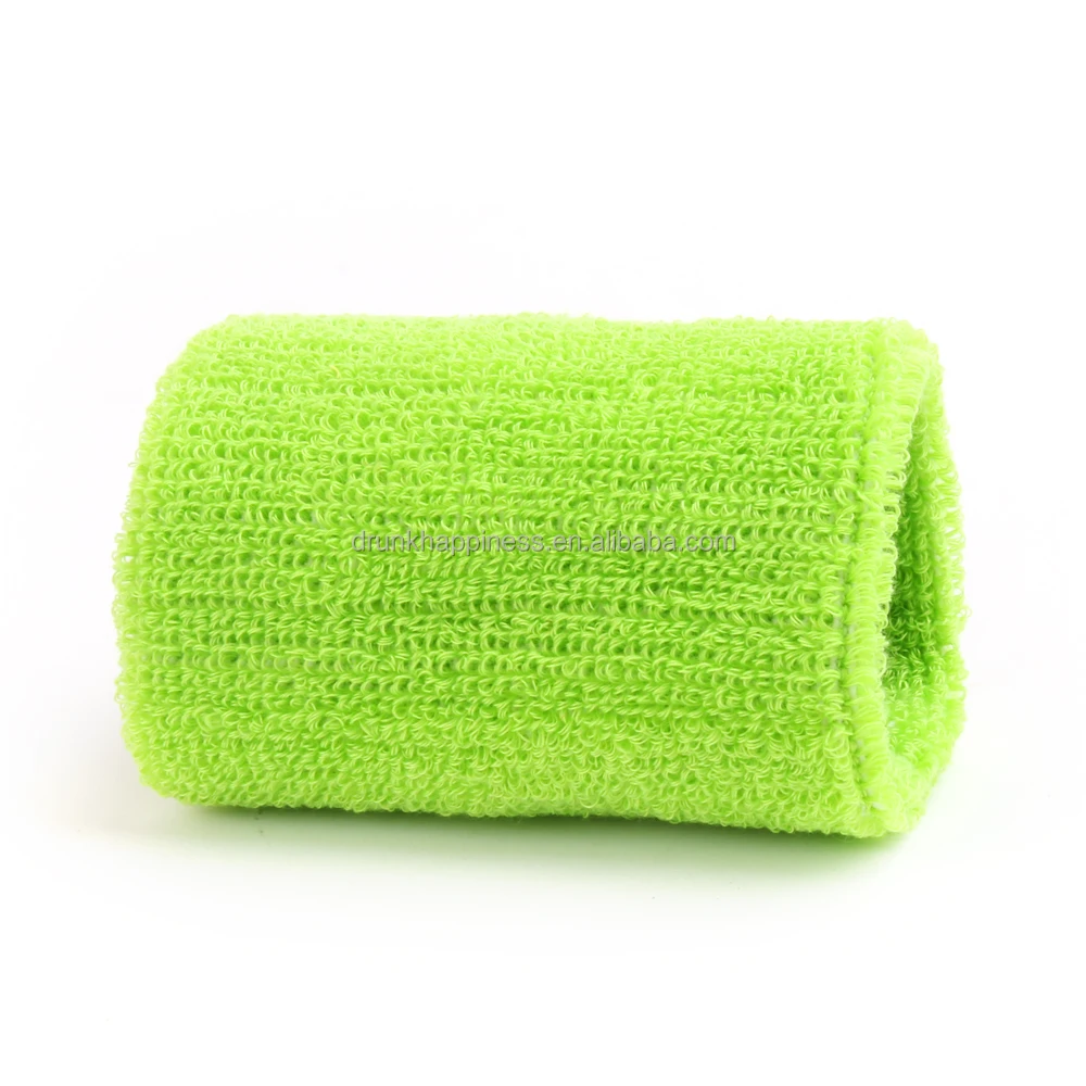 
Factory Custom Make Sports Cotton Sweatbands Banda Elastica Vincha Munequera Sports Wristband Unisex 