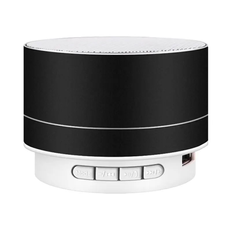 Беспроводной A10 светодиодный светящийся bluetooth-приемник, музыкальный плеер с громкой связью, металлический bluetooth-динамик для iPhone xiaomi Oppo