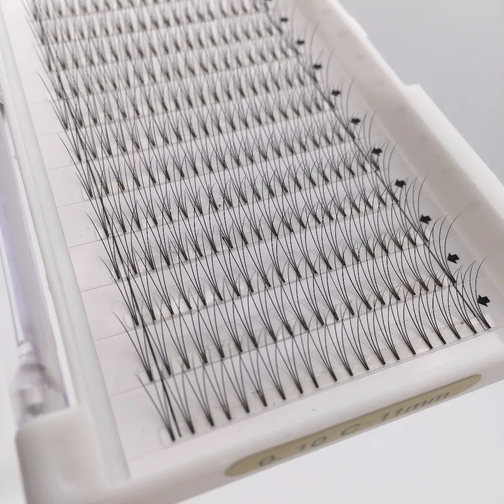 Private label 2D 3D 4D 5D 6D 7D 8D Volume Lashes 4D Premade Fans Lashes