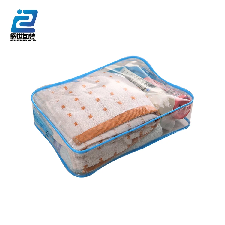 Custom Private Label Waterproof  Toilet Bag Travel Clear PVC Makeup Cosmetic bag