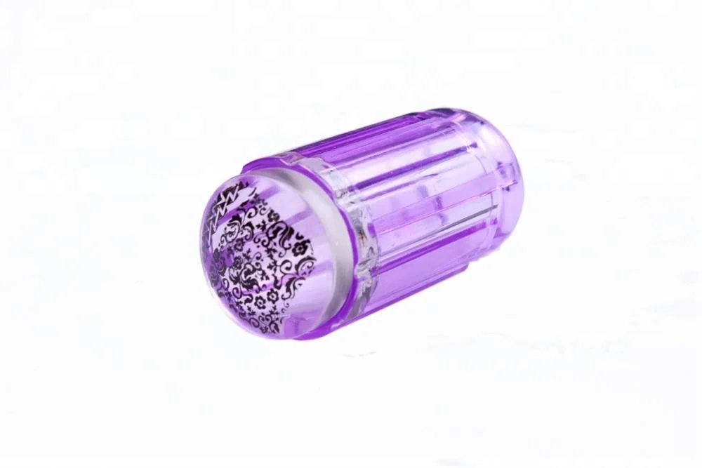 2.8CM Transparent Silicone Jelly Nail Art Stamper