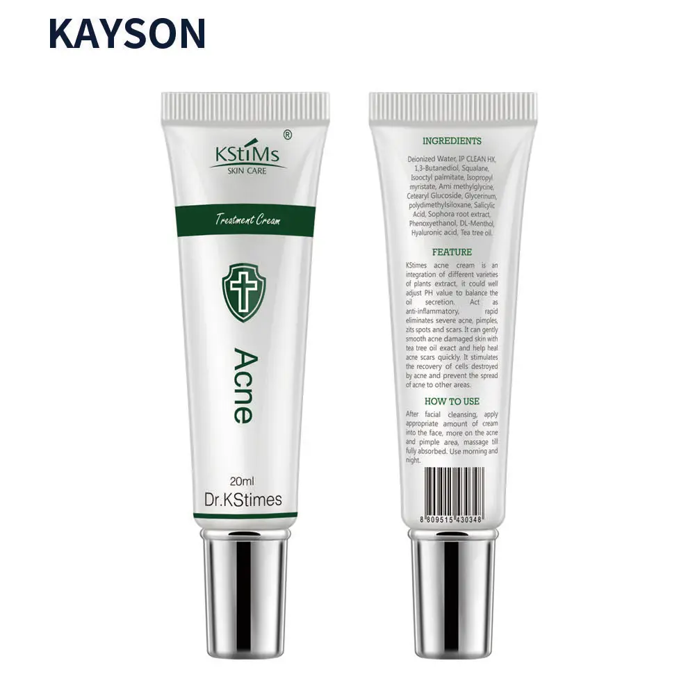 Acne Skin Products Best pimple Treatment Aloe Vera Gel Acne Cream Anti Acne with Your Brand