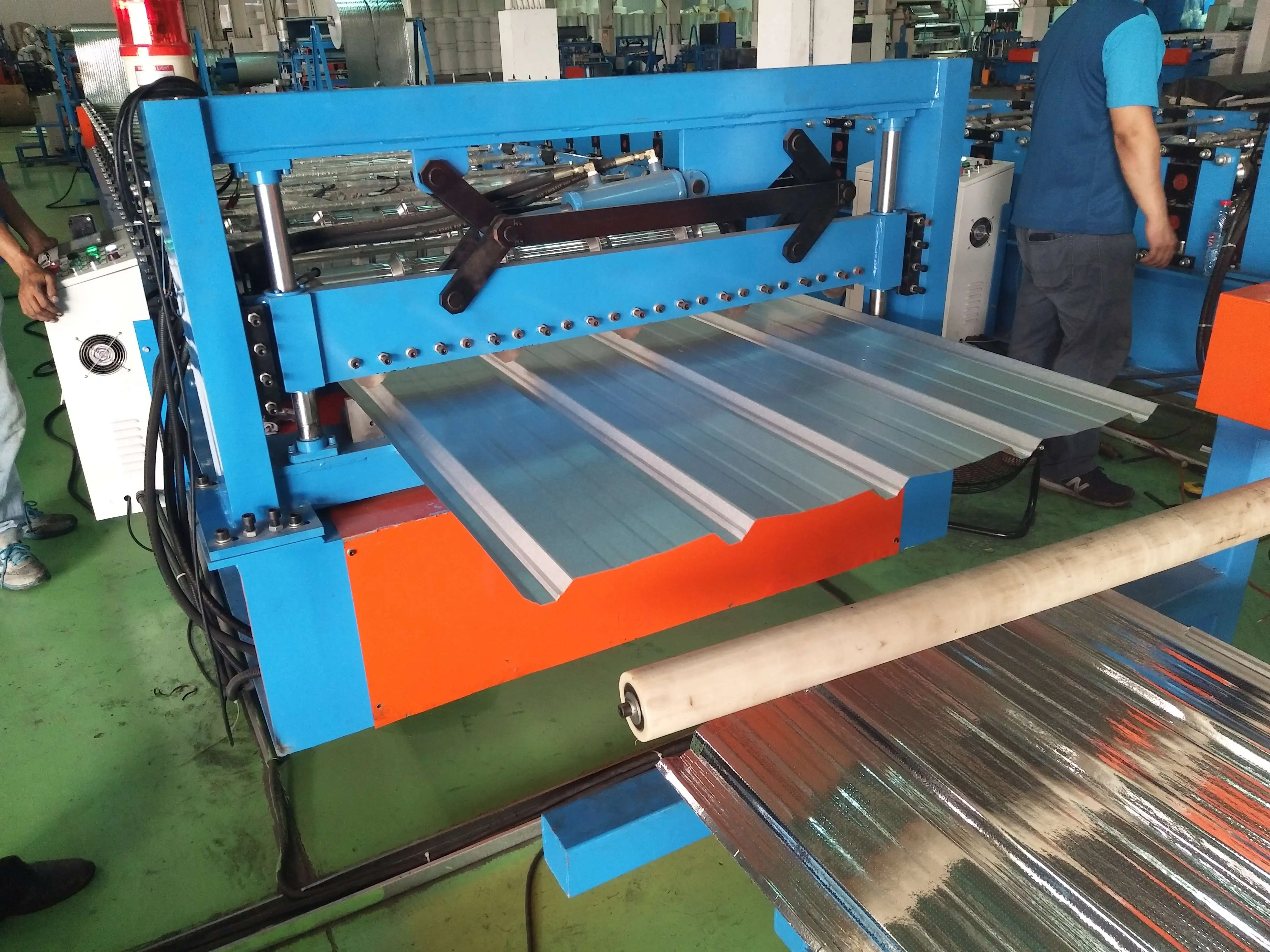 Roof making machine metal roofing roll forming machine