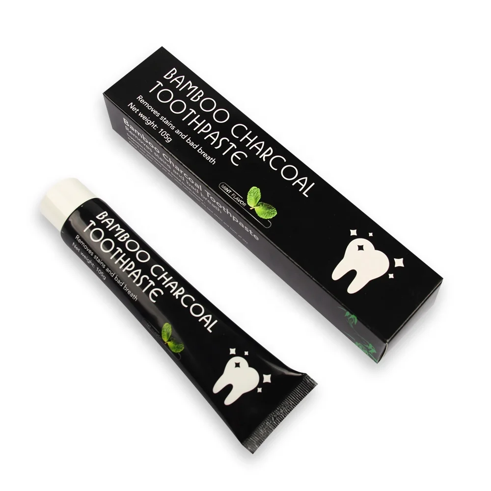 OEM Manufacturer Natural Activated Charcoal Oral Hygiene Dental Teeth Whitening Charcoal Toothpaste