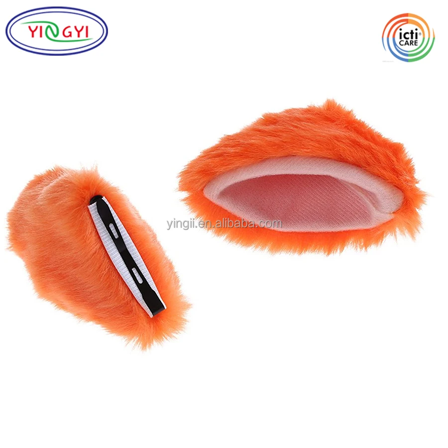 F535 Plush Cat Ears Hair Clip Hairpin Anime Cosplay Party Costume Headwear Headbands Anime Cosplay