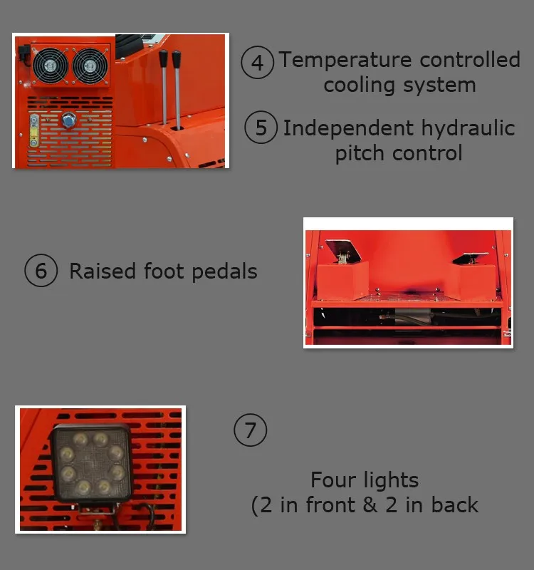 
Hot! Hydraulic-drive Ride On Power Trowel CRT1046 Series, Concrete Finish Trowel Machine, CE Certification, Helicopter 