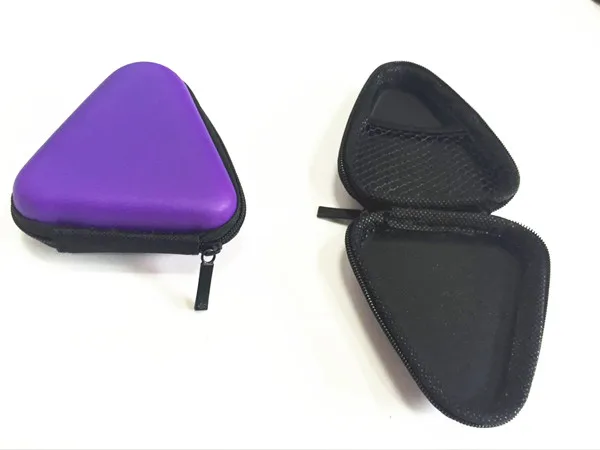 Wholesale Travel Zipper EVA Storage Box Hard Carrying Case Custom Logo Earphone Case