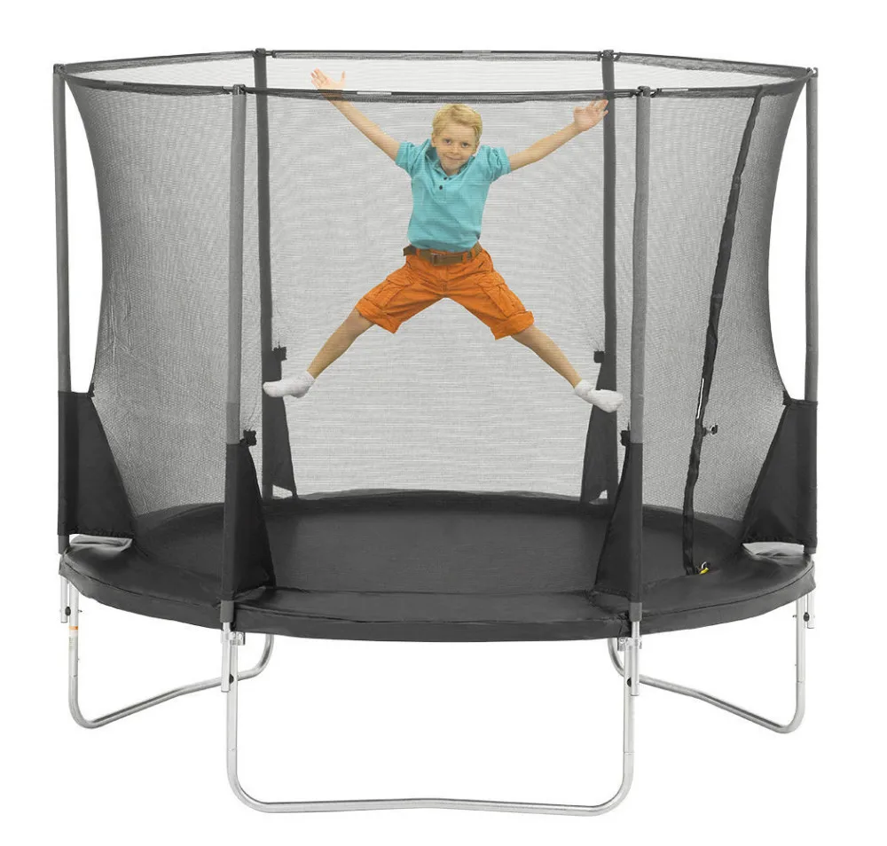 14ft newest outdoor black big trampoline