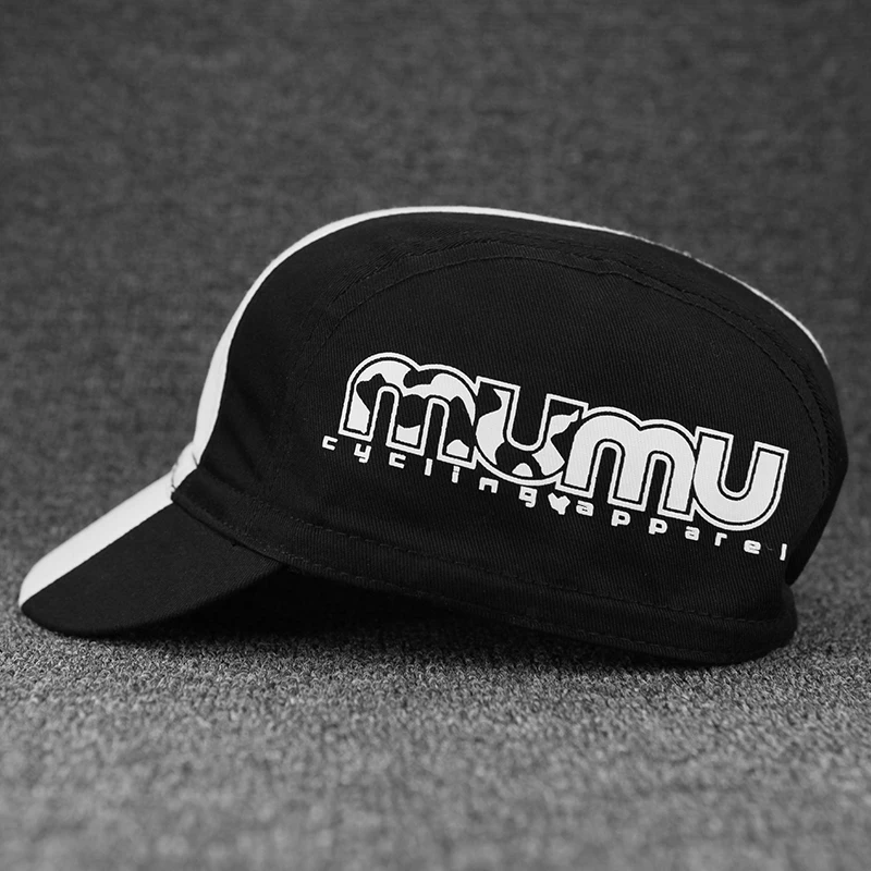 Wholesale Printing Cotton Bike Bicycle Cap Design Your Own Custom Cycling Cap