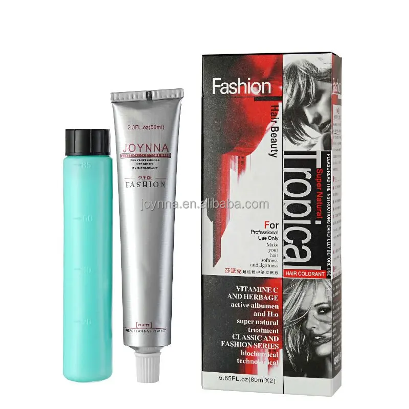 Permanent hair dye cream cover gray hair color herbal hair colors