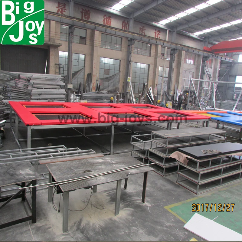 CE trampoline jumping mat customize size, trampoline jumping mat pp material
