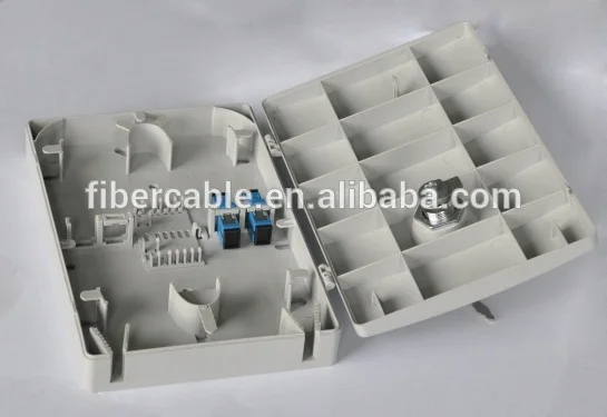 Кросс оптический настенный для сетей FTTH 4 порта - FTTH-104A