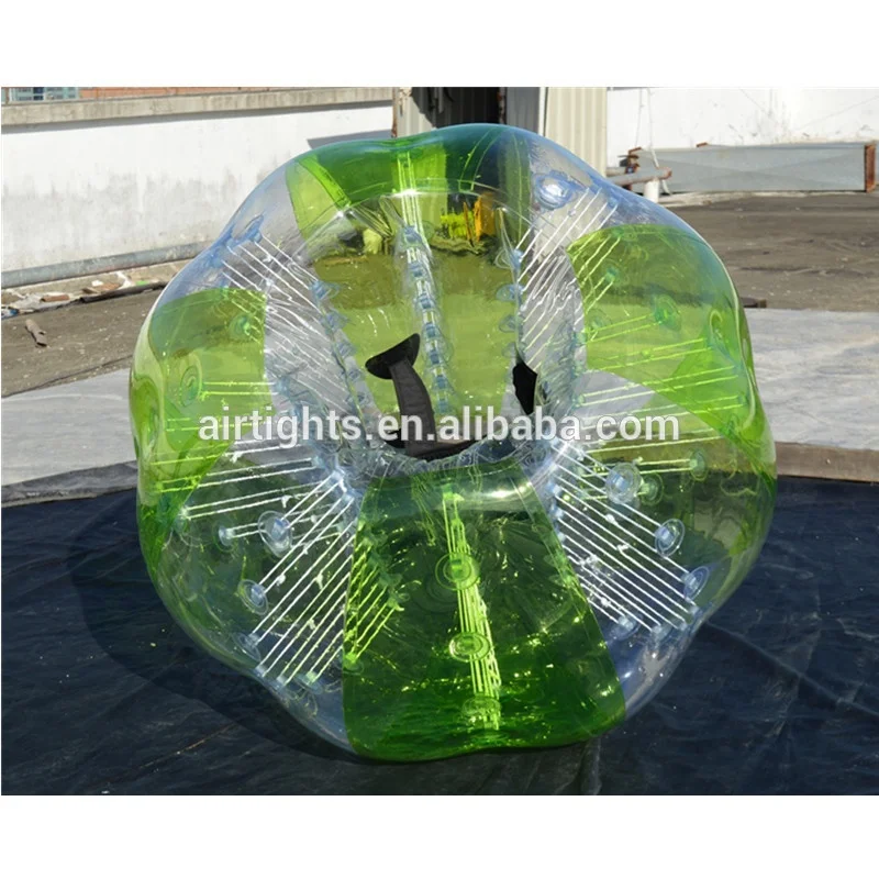 1.7m body bubble ball big adult inflatable TPU bumper soccer ball sale