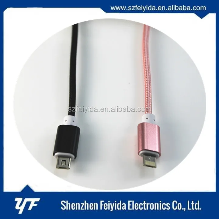 Надежная Производительность Двойная Сторона Вставка 2 in1Usb Зарядный Кабель для Apple,