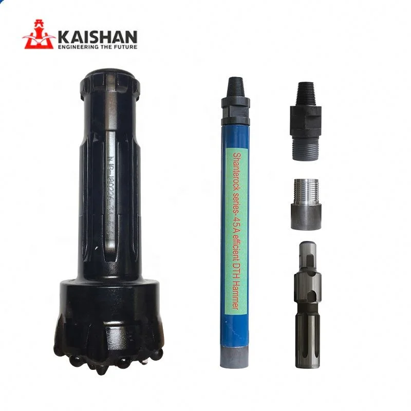 DTH hammer used 45A high pressure rock dth drilling drill bit for dth impactor