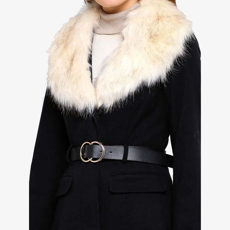 
Direct factory price winter woolen womens girls boutique fashion cloth coat 