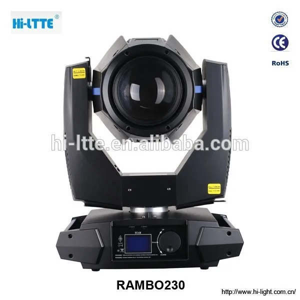 230 Вт 7R луч света / 230 Вт луч шулер движущихся этап головного света / луч 230 г ( RAMBO230 )