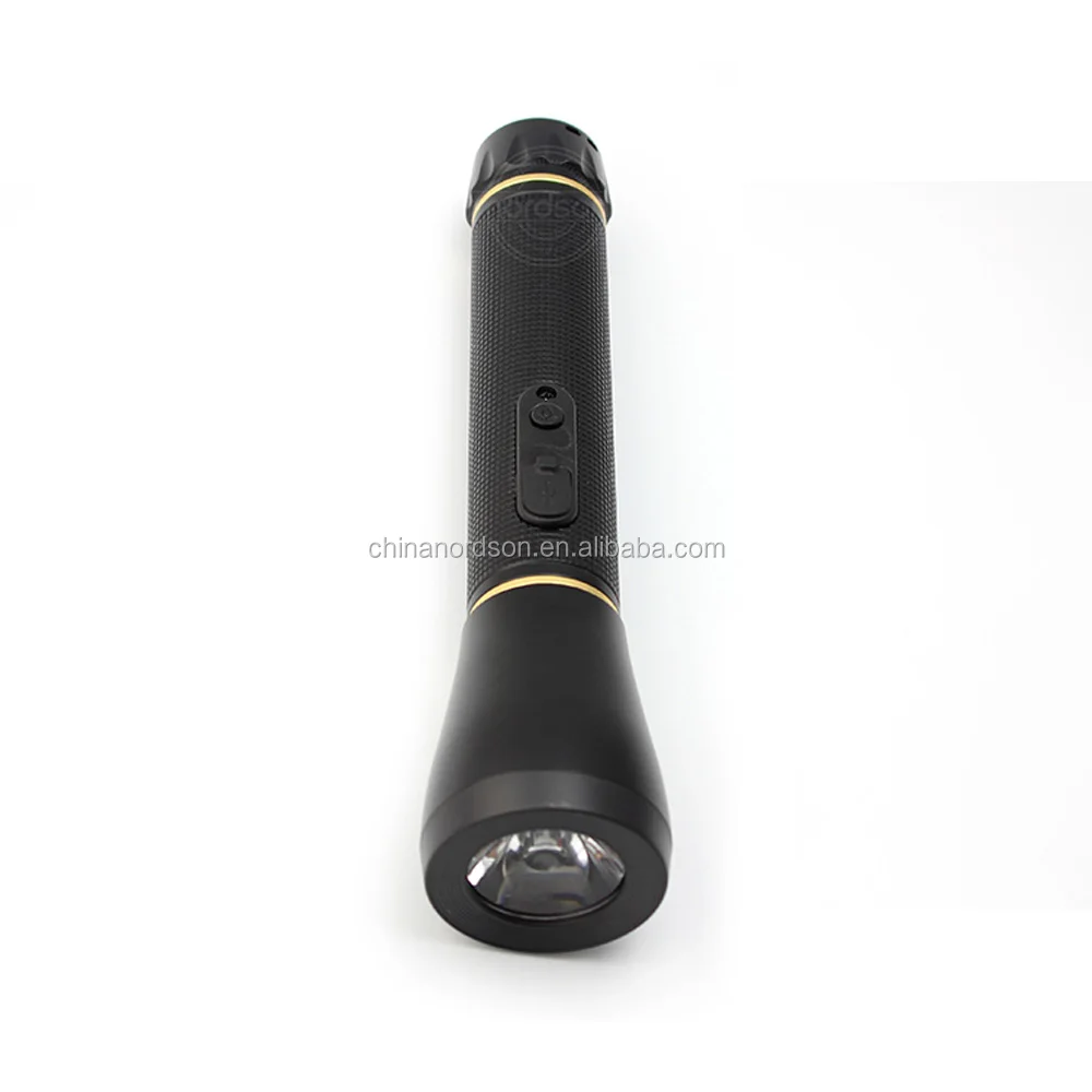 IP65 Waterproof Glare Flashlight RFID guard tour monitoring system with USB