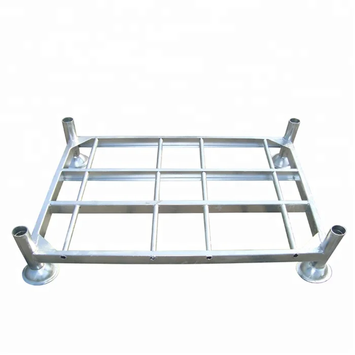 Heavy duty 1500kg q235 steel metal galvanized warehouse stacking storage steel pallet rack