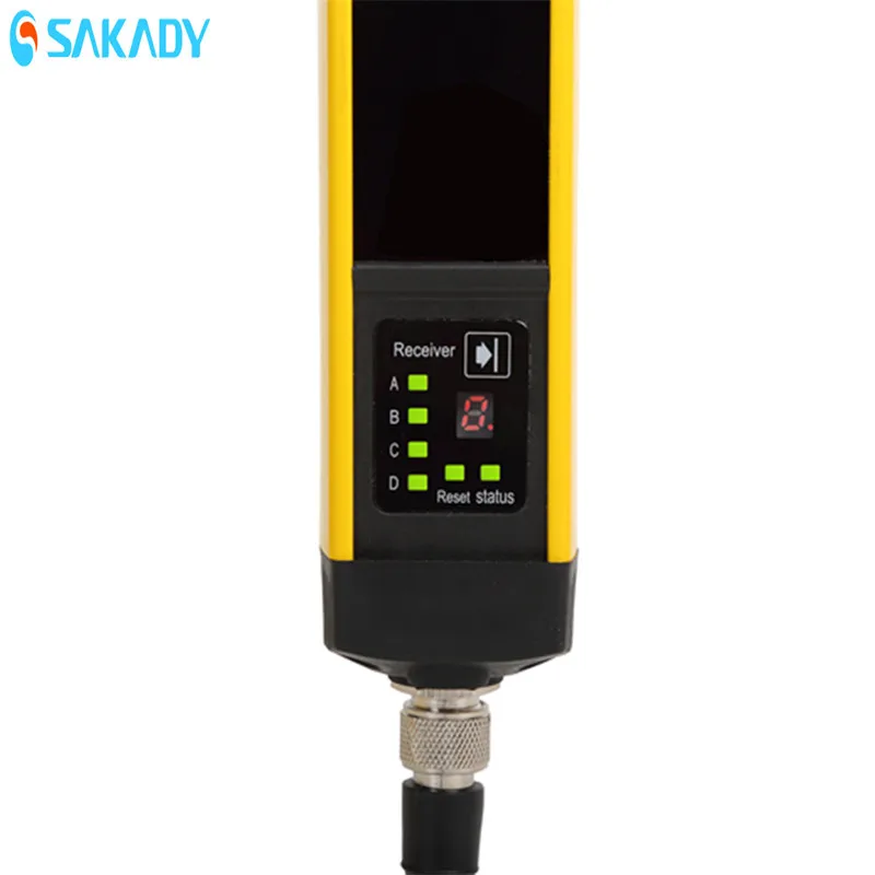 IP65 TUV Aluminum 24 Points 20mm Automatic Door Sensor Safety Light Sensors