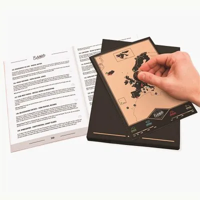 Travel Log Scratch off  world  Map  A travel journal for travelers
