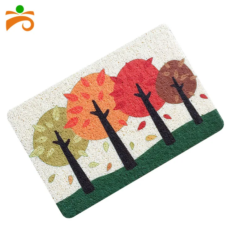 2018 Новая мода офис Нескользящие спереди Крытый открытый ПВХ катушки коврик у двери