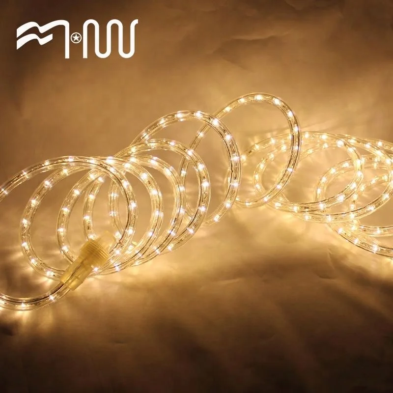 
Warm White LED Rope Light Kit LED Flexible Light stripe Light Outdoor Rope Bedroom 120V 